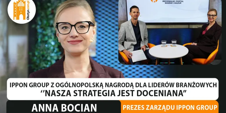 Ippon Group z ogólnopolską nagrodą dla liderów branżowych. "Nasza strategia jest doceniana" [WIDEO]