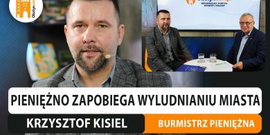 Artykuł: Jak zapobiegać depopulacji miasta? Rozmawiamy z burmistrzem Pieniężna, Krzysztofem Kisielem [WIDEO]