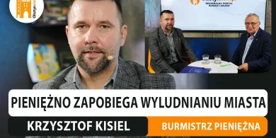 Jak zapobiegać depopulacji miasta? Rozmawiamy z burmistrzem Pieniężna, Krzysztofem Kisielem [WIDEO]