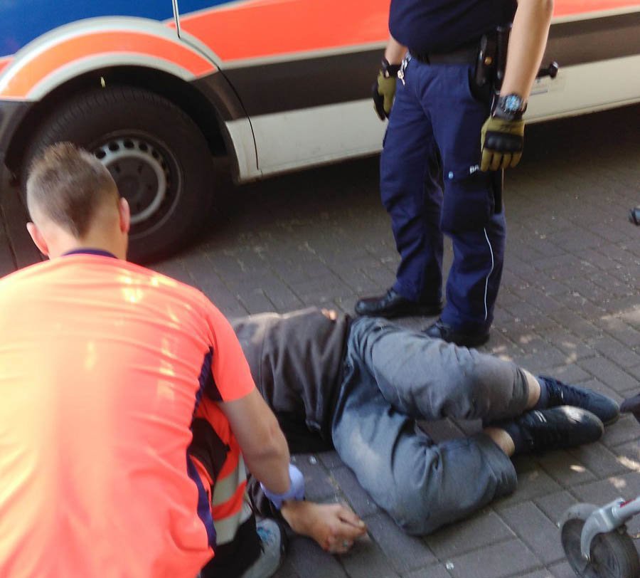 Olsztyn. Ratownicy wezwani na pomoc na "starą Warszawską". Finał interwencji zaskakuje