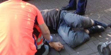 Artykuł: Olsztyn. Ratownicy wezwani na pomoc na "starą Warszawską". Finał interwencji zaskakuje