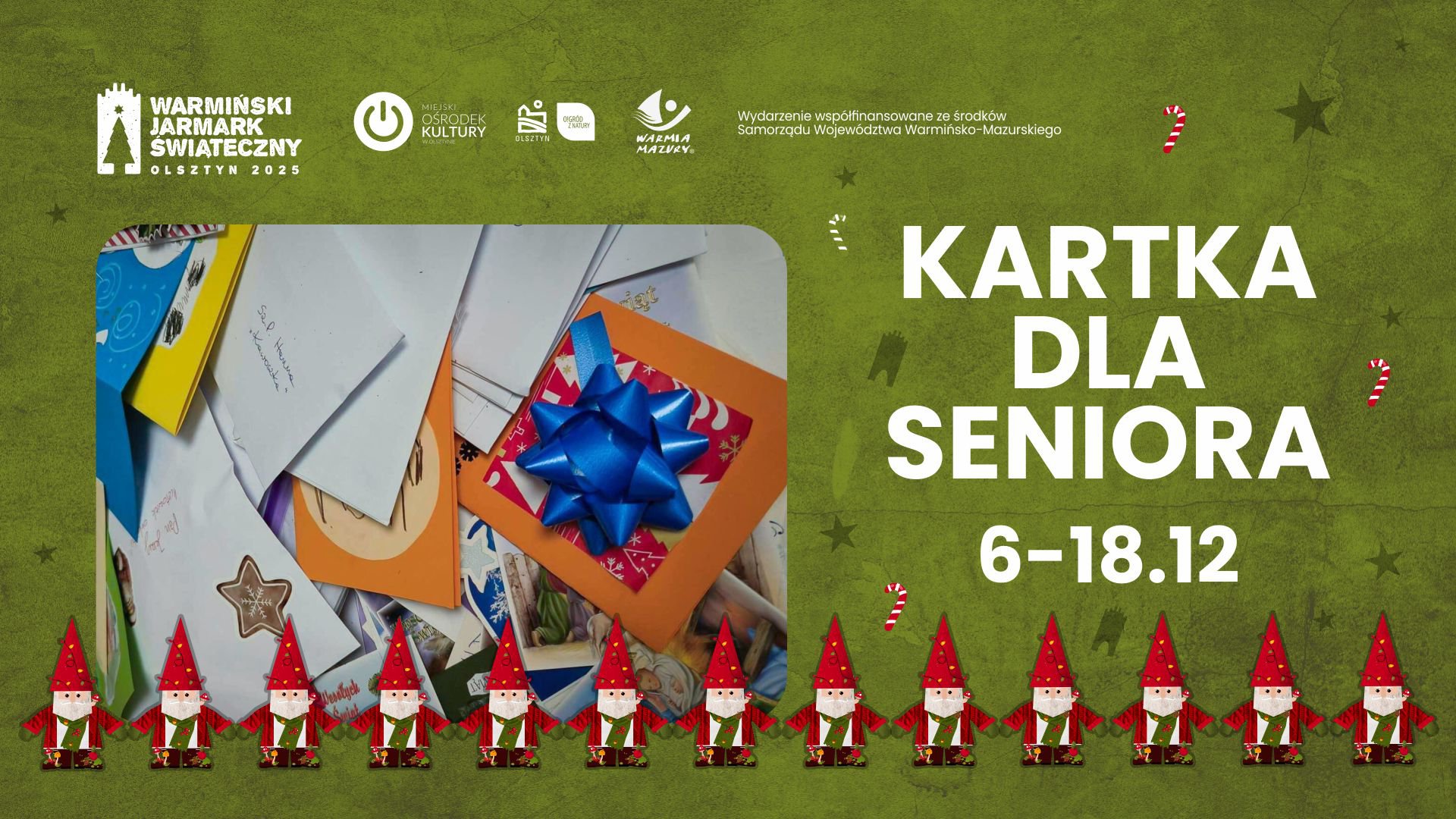 "Kartka dla seniora 2025". Podzielmy się bliskością