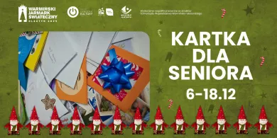 Kartka dla seniora 2025. Podzielmy się bliskością