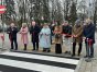 W uroczystym oddaniu do użytku placu dworcowego wzięli udział mieszkańcy oraz przedstawiciele władz i instytucji