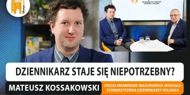 Dziennikarz staje się niepotrzebny? Rozmawiamy z prezesem zarządu lokalnego oddziału SDP [WIDEO]