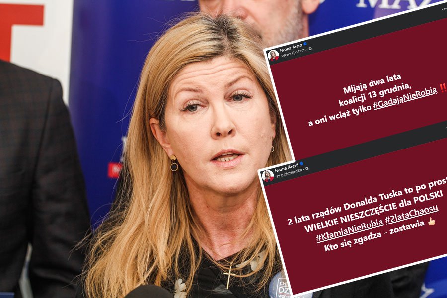 2. rocznica rządów Donalda Tuska. Iwona Arent (PiS): "Gadają, nie robią"