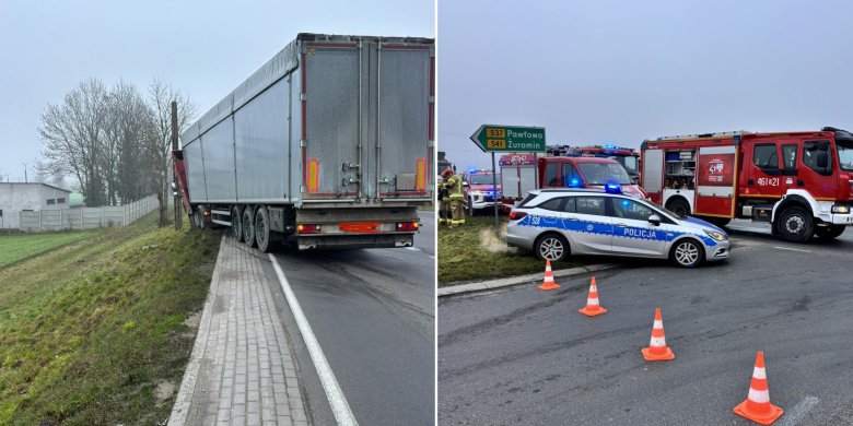 Dramatyczne zdarzenie drogowe w Lubawie. Nie żyje 60-letnia kobieta [WIDEO]