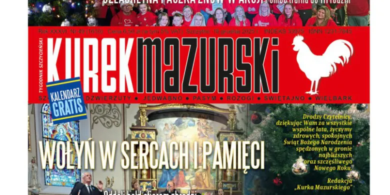 Po 36 latach kończy działalność "Kurek Mazurski". Szczytno żegna kultowy tygodnik
