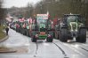 Tak wyglądał protest rolników w Olsztynie w 2024 roku