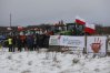 Rolnicy pod Barczewem protestują przeciwko umowie UE z krajami Mercosur