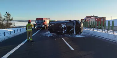Obwodnica Olsztyna w kierunku Tomaszkowa całkowicie zablokowana! [AKTUALIZACJA]