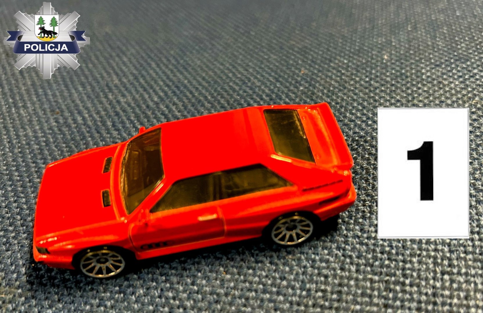 "Tego jeszcze nie grali". 48-latek ukradł w sklepie... samochodzik za niespełna 30 zł