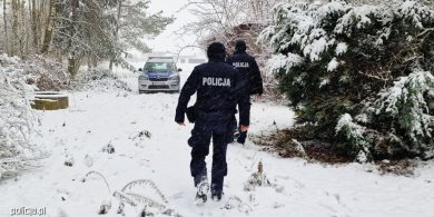 Artykuł: Tragedia koło Biskupca. Pod śniegiem leżało ciało 49-latka