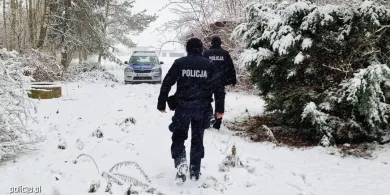 Tragedia koło Biskupca. Pod śniegiem leżało ciało 49-latka