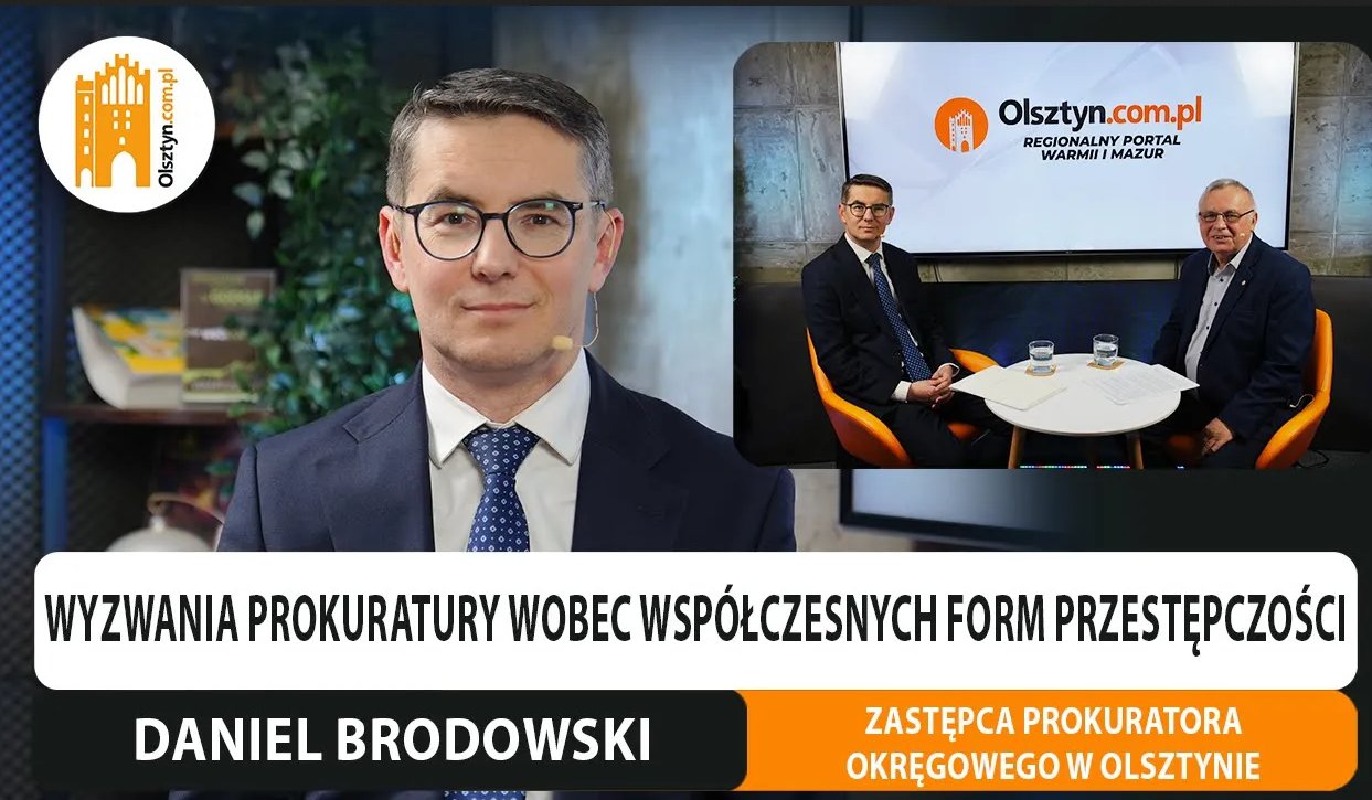 Jakimi śledztwami żył region w 2025 roku? Rozmawiamy z rzecznikiem Prokuratury Okręgowej w Olsztynie [WIDEO]