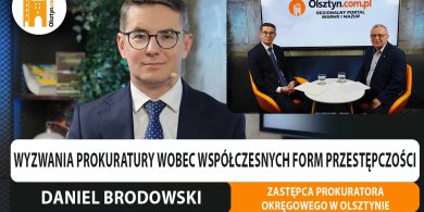 Artykuł: Jakimi śledztwami żył region w 2025 roku? Rozmawiamy z rzecznikiem Prokuratury Okręgowej w Olsztynie [WIDEO]