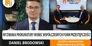 Jakimi śledztwami żył region w 2025 roku? Rozmawiamy z rzecznikiem Prokuratury Okręgowej w Olsztynie [WIDEO]