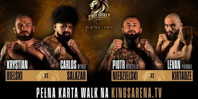 King’s Arena 2. Klatka i lwy - szykują się wielkie emocje w Olsztynie