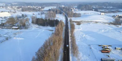 Ścieżka pieszo-rowerowa przy DK nr 51 coraz bliżej. Połączy Dywity z Ługwałdem [ZDJĘCIA, WIDEO]