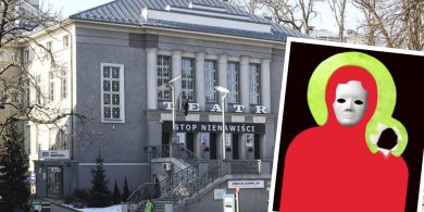 Artykuł: Marcin Kuchciński zabrał głos ws. kontrowersyjnego plakatu. "Nie ingeruję w działalność teatru"