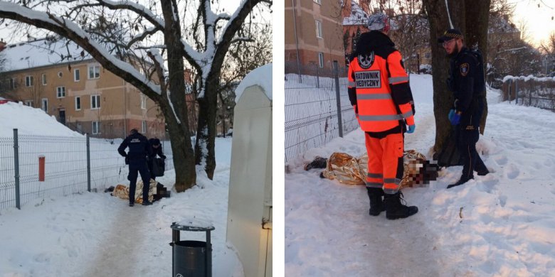 Olsztyn. Mężczyzna pił... benzynę, a następnie się nią oblał