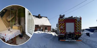 Kolejny wybuch gazu w budynku wielorodzinnym. Tym razem w gminie Olsztynek [ZDJĘCIA]