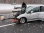 Jeden z pojazdów biorących udział w kolizji