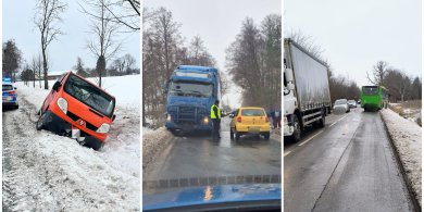 Artykuł: Marznący deszcz paraliżuje ruch na drogach i kolei. Warmia i Mazury z alertem IMGW
