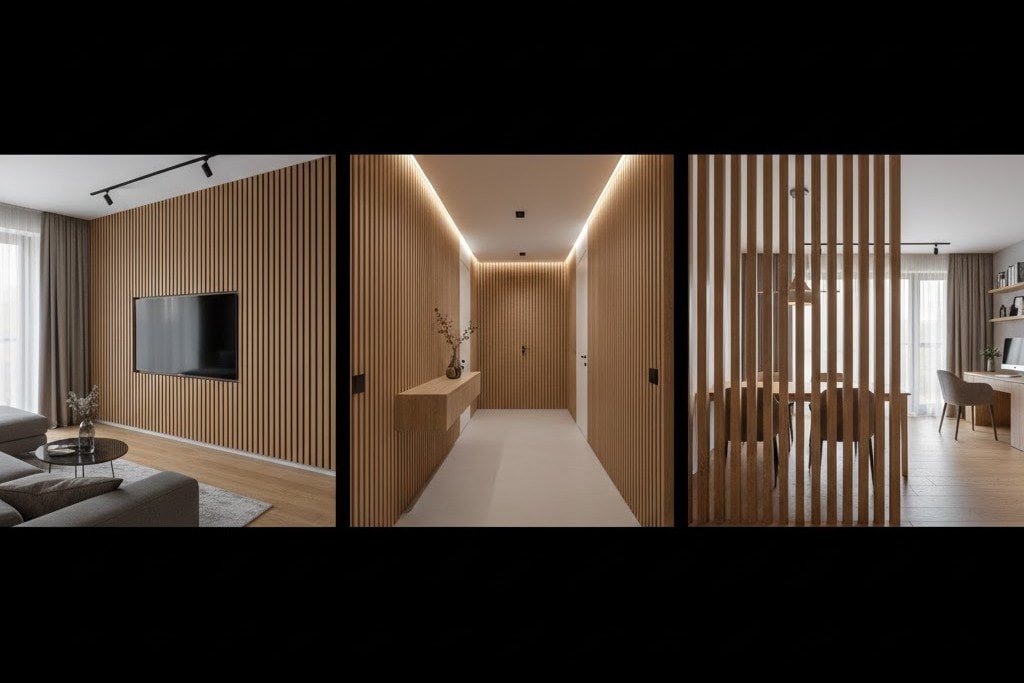 Gdzie sprawdzają się lamele ścienne i dlaczego stały się stałym elementem aranżacji wnętrz?