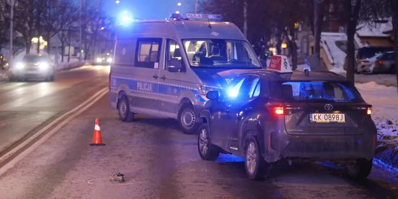 Tragiczne zdarzenie drogowe na ul. Wilczyńskiego w Olsztynie [ZDJĘCIA]