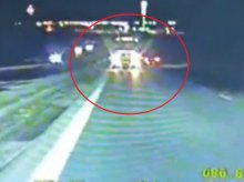 O włos od tragedii na S7 k. Nidzicy. Pijany 64-latek wjechał ciężarówką pod prąd [WIDEO]