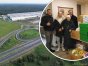 Wolontariusze FIEGE w siedzibie fundacji "Pomoc Patrioty" w Olsztynie