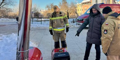 Artykuł: Sytuacja w województwie warmińsko-mazurskim stabilna. Namioty ogrzewane przedłużone do odwołania