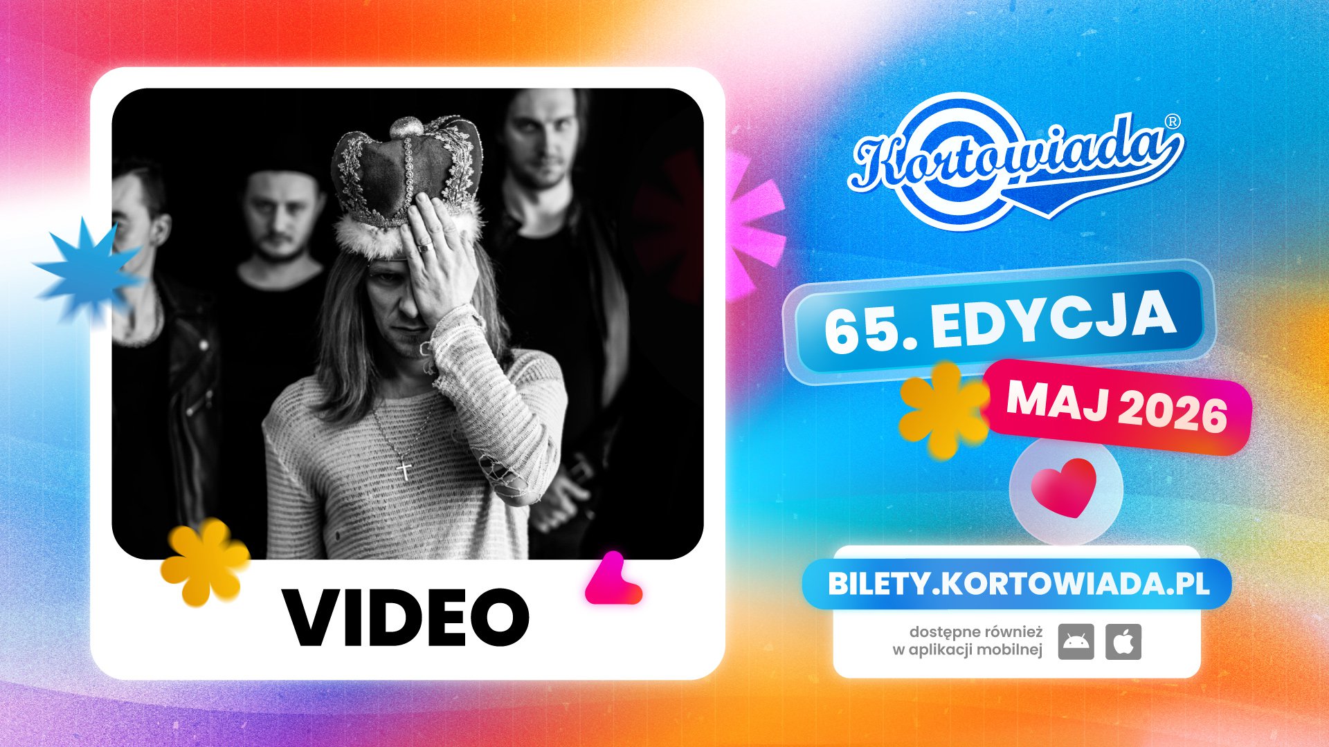 VIDEO dołącza do line-upu Kortowiady 2026. Pop-rockowa energia na Plaży Kortowskiej