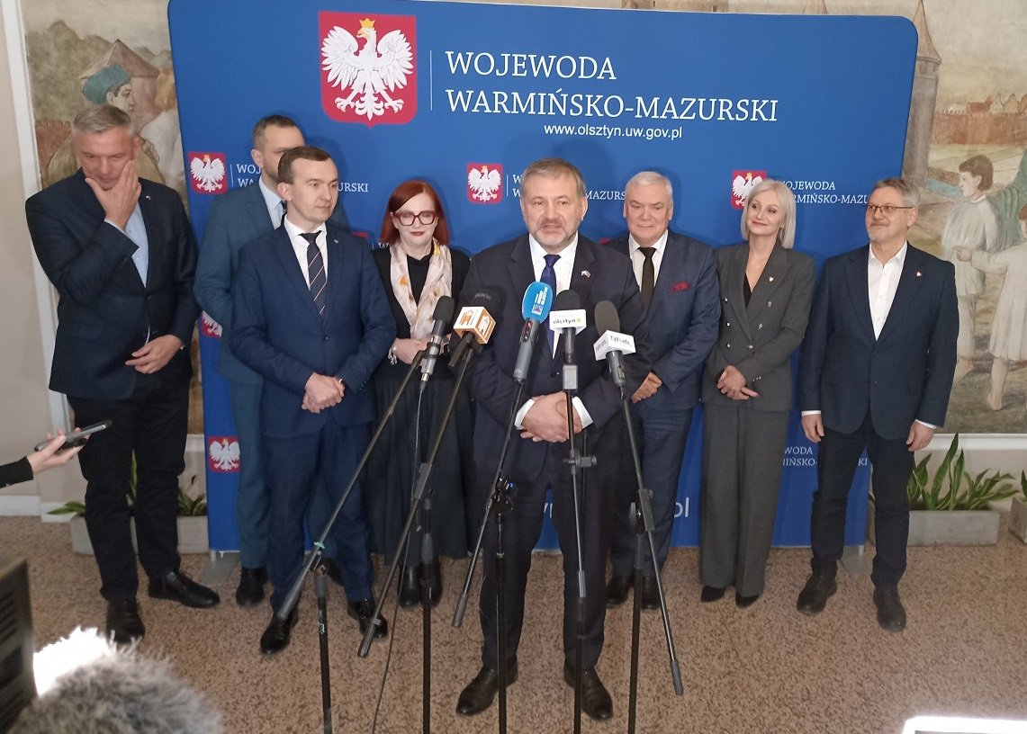 Minister Waldemar Żurek w Olsztynie: Zbigniew Ziobro chroni się w państwie, które rozsadza europejską rodzinę