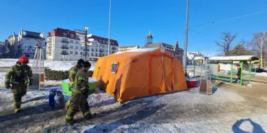 Ogrzewane namioty w regionie zakończyły misję. Skorzystało z nich 1300 osób
