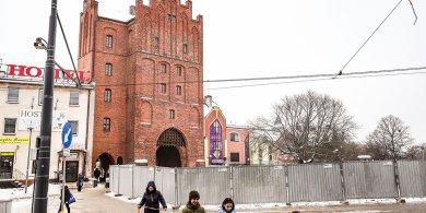Artykuł: Możliwe utrudnienia przy Wysokiej Bramie. Budowlańcy zajmą się rondelą