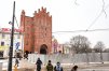 Rondela przy Wysokiej Bramie została ogrodzona