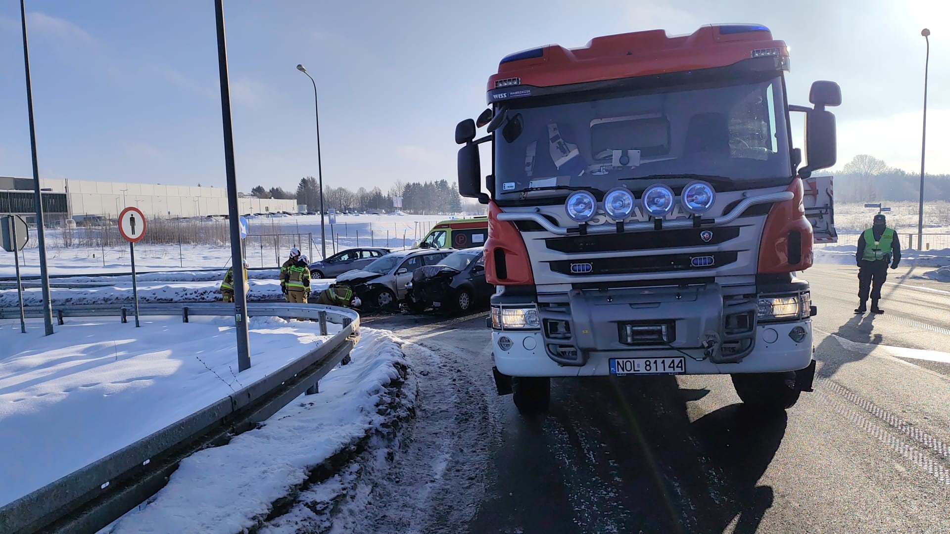 Gmina Stawiguda. 77-latka wymusiła pierwszeństwo przy S51