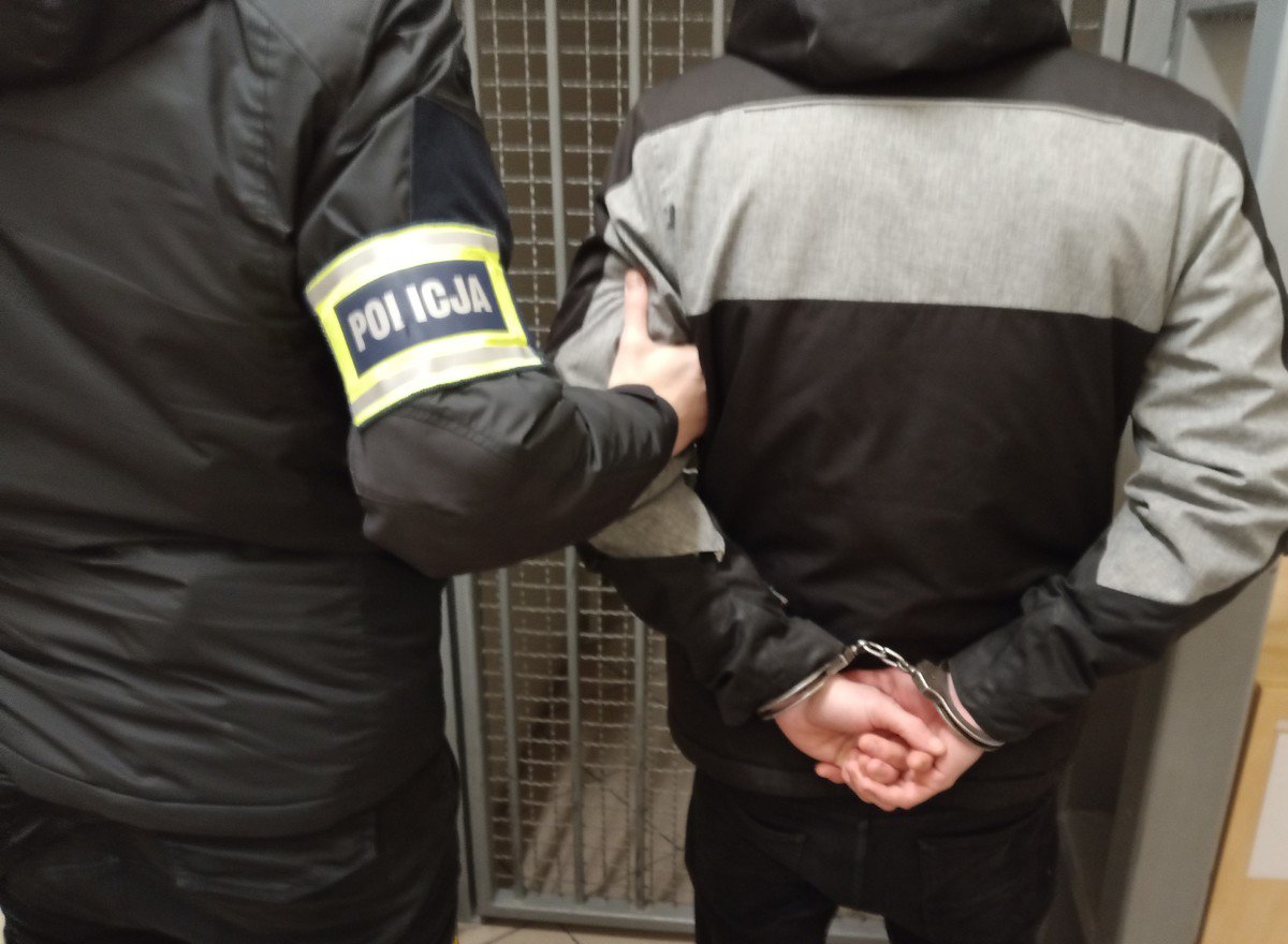 Olsztyn. 35-latek trafił za kratki, po tym jak złamał zakaz zbliżania się do byłej partnerki