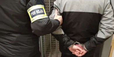 Olsztyn. 35-latek trafił za kratki, po tym jak złamał zakaz zbliżania się do byłej partnerki