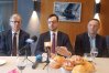 Od lewej: prezes BGK Mirosław Czekaj, członek zarządu BGK Jakub Jaworski i prezes firmy Yetico, Marcin Rostek