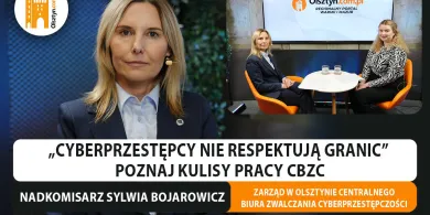 Nadkom. Sylwia Bojarowicz: „Cyberprzestępcy nie respektują granic”. Poznaj kulisy pracy CBZC [WIDEO]