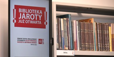Artykuł: Mieszkańcy Jarot mogą już wypożyczać książki. Filia nr 6 przy ul. Jarockiej ponownie otwarta