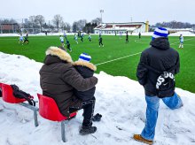 Piłka nożna. Stomil wysoko pokonał w meczu kontrolnym ligowego rywala, Pisę Barczewo [ZDJĘCIA]