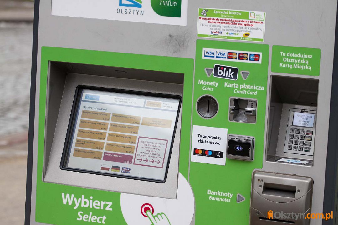 Tańszy parking i komunikacja miejska dla rozliczających PIT w Olsztynie. Nowa taryfa wchodzi w życie 1 września