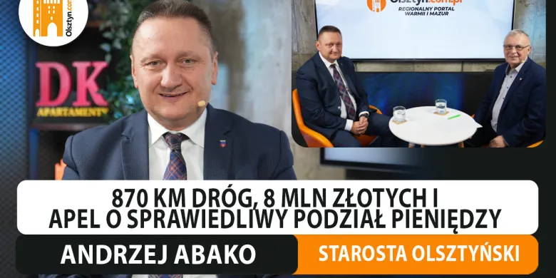 Olsztyn "wygania" mieszkańców powiatu? Starosta olsztyński mówi o inwestycjach i finansowaniu powiatu [WIDEO]