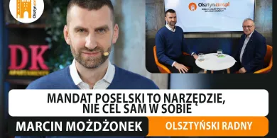 Marcin Możdżonek, olsztyński radny. Dlaczego miał przy sobie broń podczas jednej z komisji rady miasta? [WIDEO]