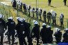 Policjanci podczas szkolenia na stadionie miejskim przy al. Piłsudskiego w Olsztynie