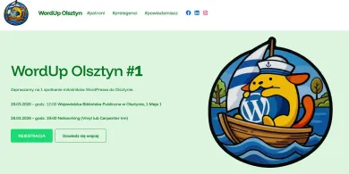 WordUp Olsztyn – pierwsze spotkanie społeczności Wordpress w Olsztynie
